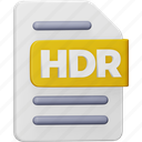 hdr, file, format, page, document, extension, hdr file