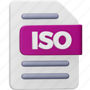 iso, file, format, page, document, extension, iso file