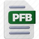 pfb, file, format, page, document, extension, pfb file