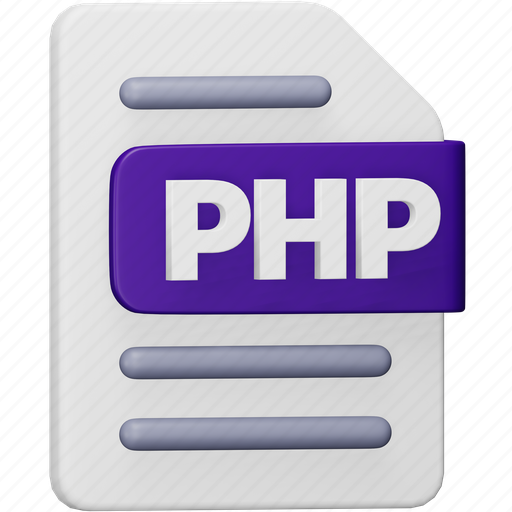 Php, file, format, page, document, extension, php file icon - Download on Iconfinder