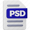 psd, file, format, page, document, extension, psd file
