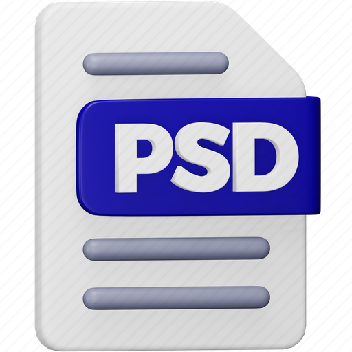 Psd, file, format, page, document, extension, psd file icon - Download on Iconfinder