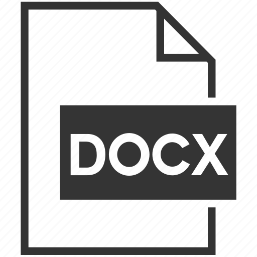 Docx, file format, extension icon - Download on Iconfinder