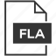 file format, fla, extension, flash 