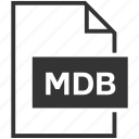 file format, mdb, extension