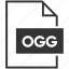 file format, ogg, audio, extension, video 