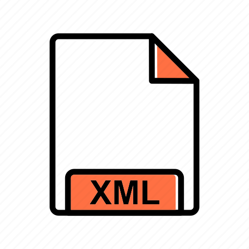 Extension, fie type, xml icon - Download on Iconfinder