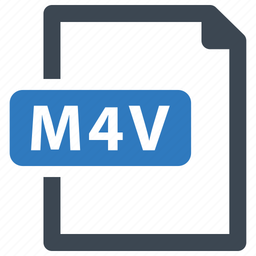 File, m4v, format icon - Download on Iconfinder