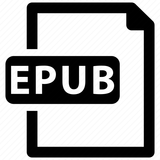 Epub, file, format icon - Download on Iconfinder