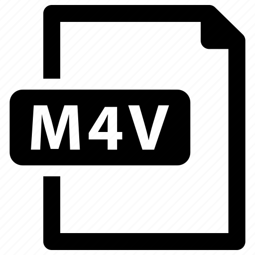 File, m4v, format icon - Download on Iconfinder