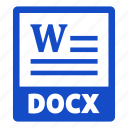 document, docx, file, extension, format, docx file