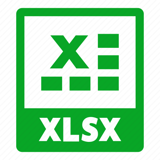 Document, file, xlsx, extension, format, xlsx file icon - Download on Iconfinder