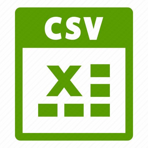 Csv Csv File Document Extension File Format Icon 4395