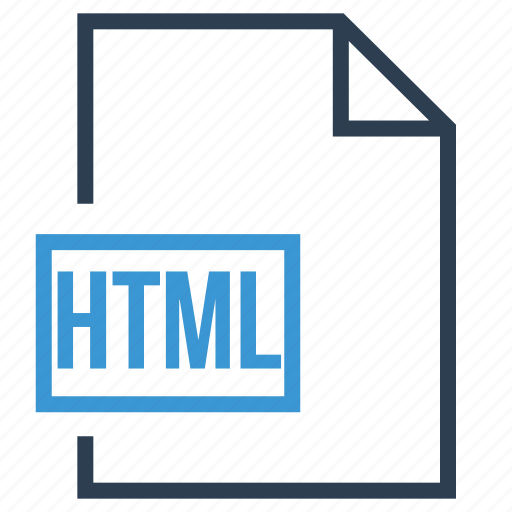 Html, html file, file, html extension icon - Download on Iconfinder