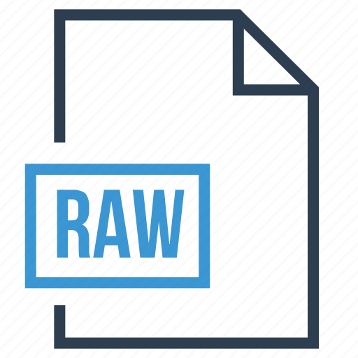 Raw, raw file, file, raw extension icon - Download on Iconfinder