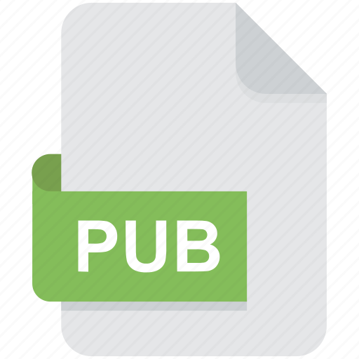 File, file format, pub, publisher icon - Download on Iconfinder