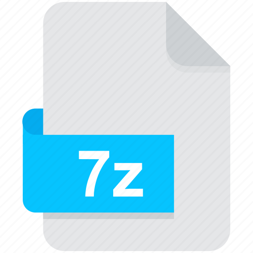 7z, archive, compressed, file, format icon - Download on Iconfinder