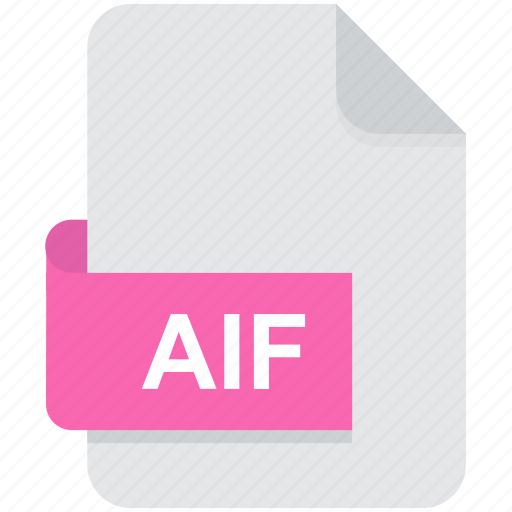 Aif, audio, file format, microphone icon - Download on Iconfinder