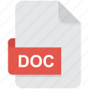 doc, file, file format, text, word