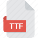 file, file format, font, truetype, ttf 