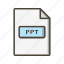 ppt, file, format 