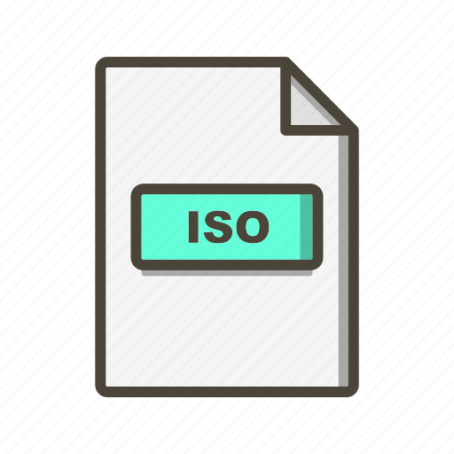 Iso, file, format icon - Download on Iconfinder