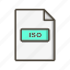 iso, file, format 