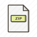 zip, file, format