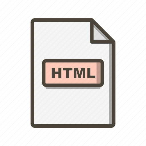 Html, file, format icon - Download on Iconfinder