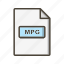 mpg, file, format 