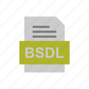 bsdl, document, file, format