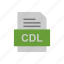 cdl, document, file, format 