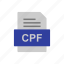 cpf, document, file, format 