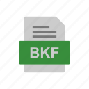 bkf, document, file, format