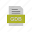 document, file, format, gdb 
