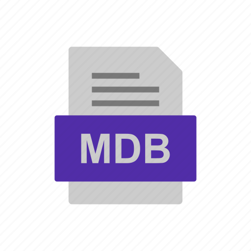 Document, file, format, mdb icon - Download on Iconfinder