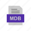 document, file, format, mdb 