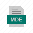 document, file, format, mde