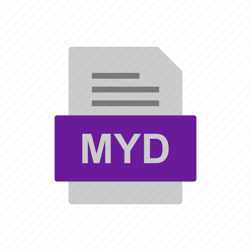 Document, file, format, myd icon - Download on Iconfinder