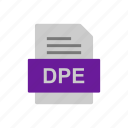 document, dpe, file, format