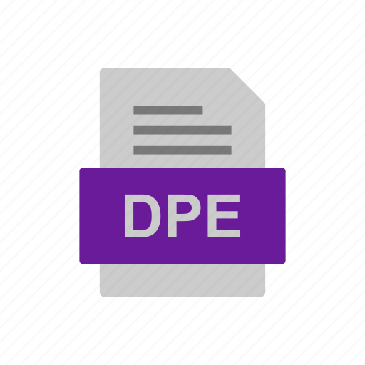 Document, dpe, file, format icon - Download on Iconfinder