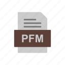 document, file, format, pfm