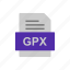 document, file, format, gpx 