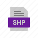 document, file, format, shp