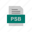 document, file, format, psb 