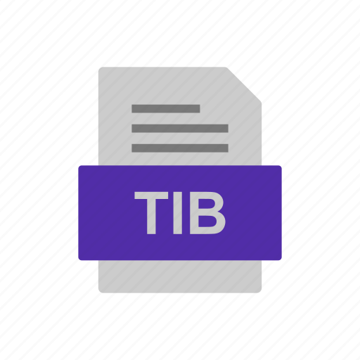 Document, file, format, tib icon - Download on Iconfinder