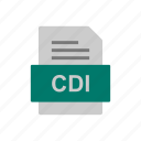 cdi, document, file, format