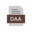 daa, document, file, format