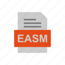 document, easm, file, format