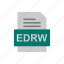document, edrw, file, format 
